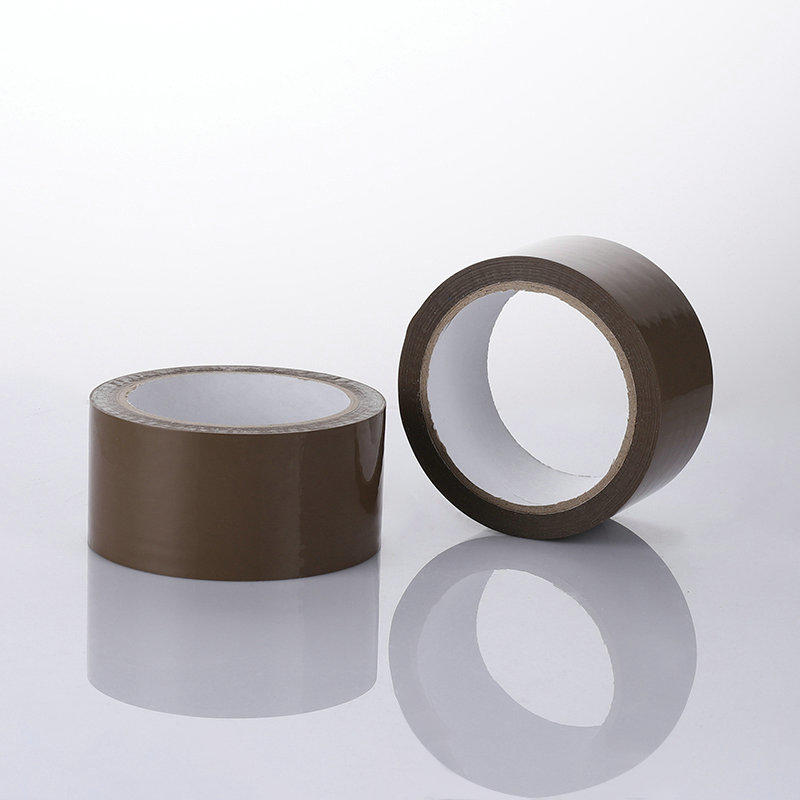 ボックスカートンパッキングbopp装飾テープ安い価格の茶色の粘着テープ透明