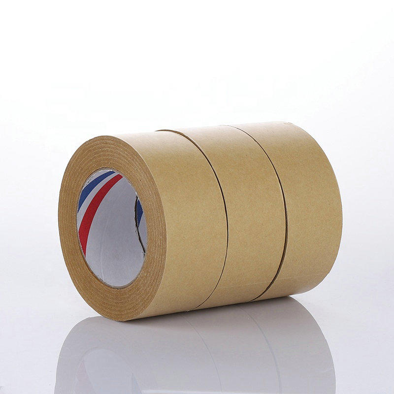 カスタムロゴ繊維強化改ざん防止クラフト紙パッキングテープ